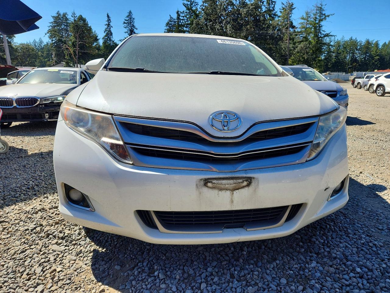 2013 Toyota Venza Le Белый vin: 4T3BA3BB6DU048660