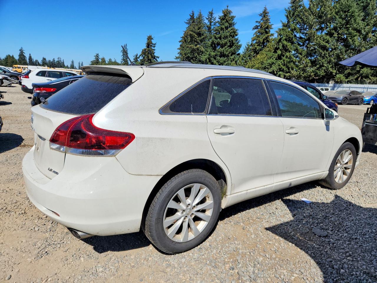 2013 Toyota Venza Le Белый vin: 4T3BA3BB6DU048660