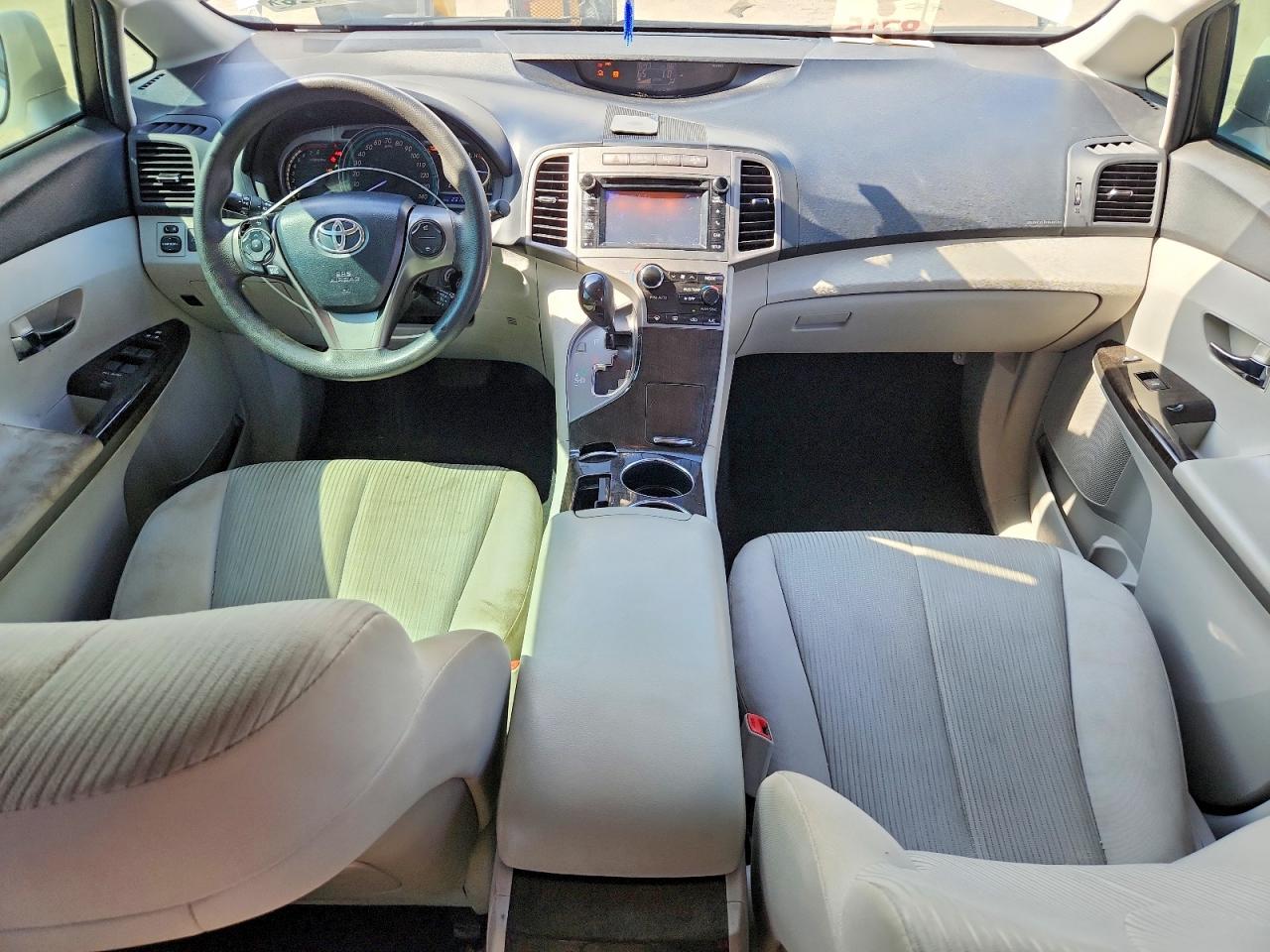 2013 Toyota Venza Le White vin: 4T3BA3BB6DU048836