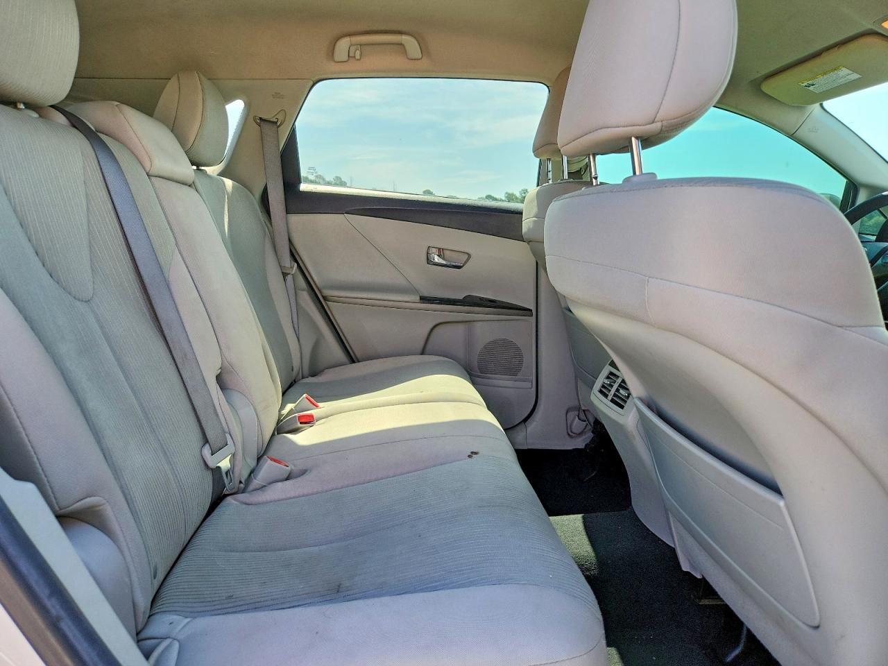 2013 Toyota Venza Le White vin: 4T3BA3BB6DU048836