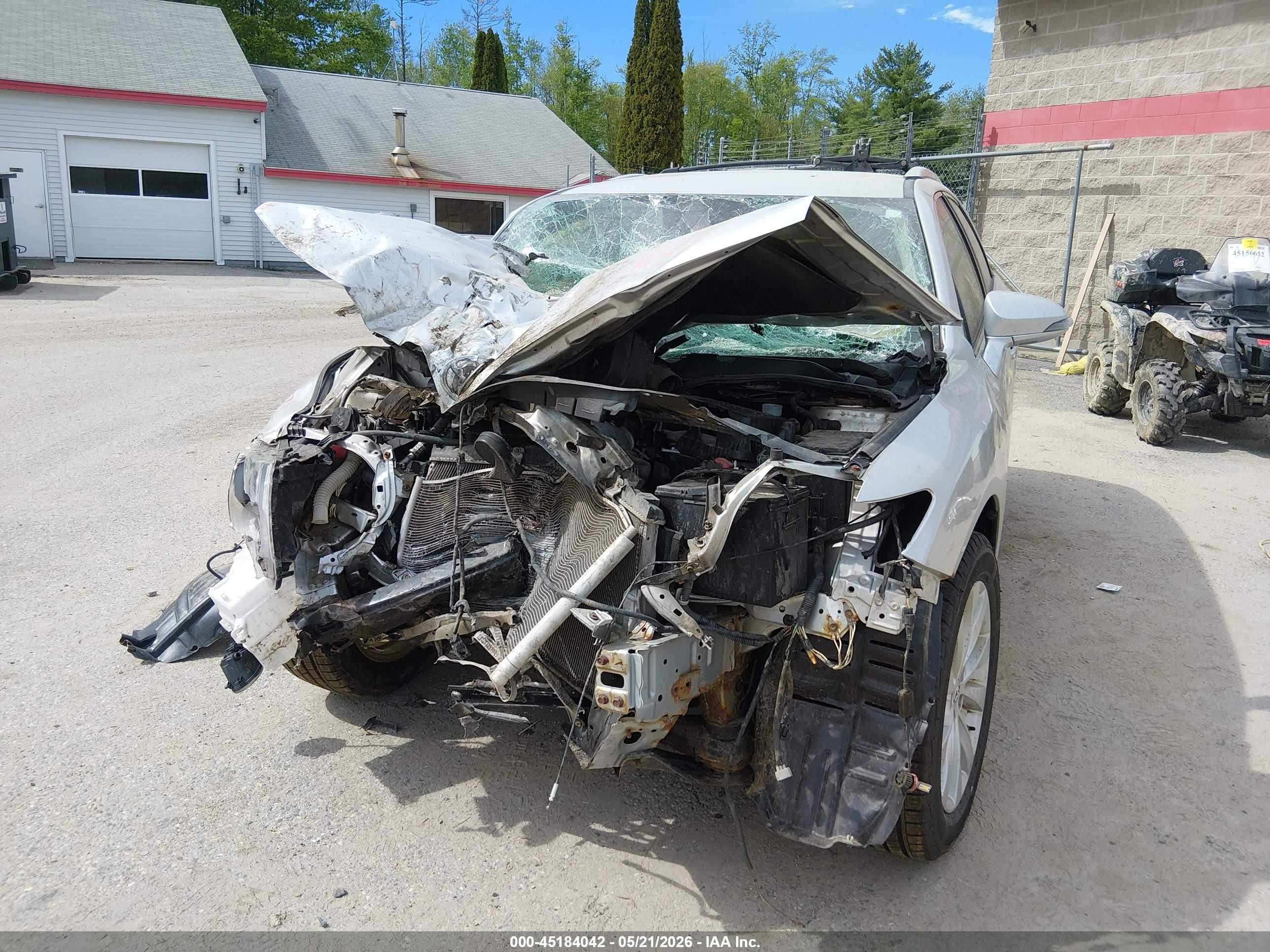 2014 Toyota Venza Xle Silver vin: 4T3BA3BB6EU055691