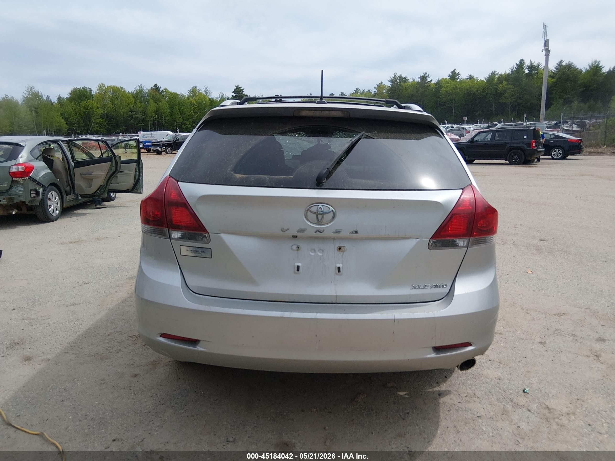 2014 Toyota Venza Xle Silver vin: 4T3BA3BB6EU055691