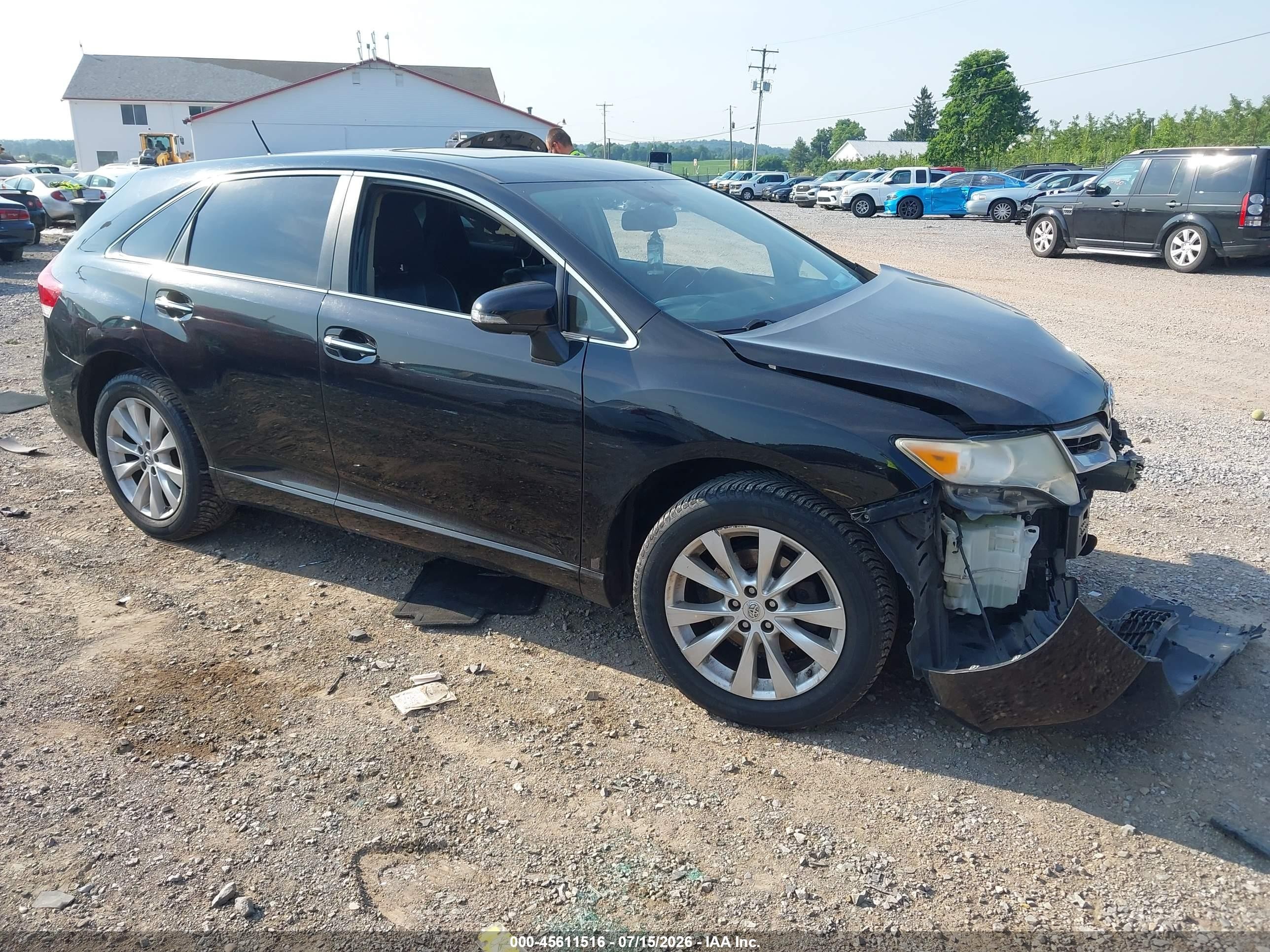 2014 Toyota Venza Xle Black vin: 4T3BA3BB6EU057294
