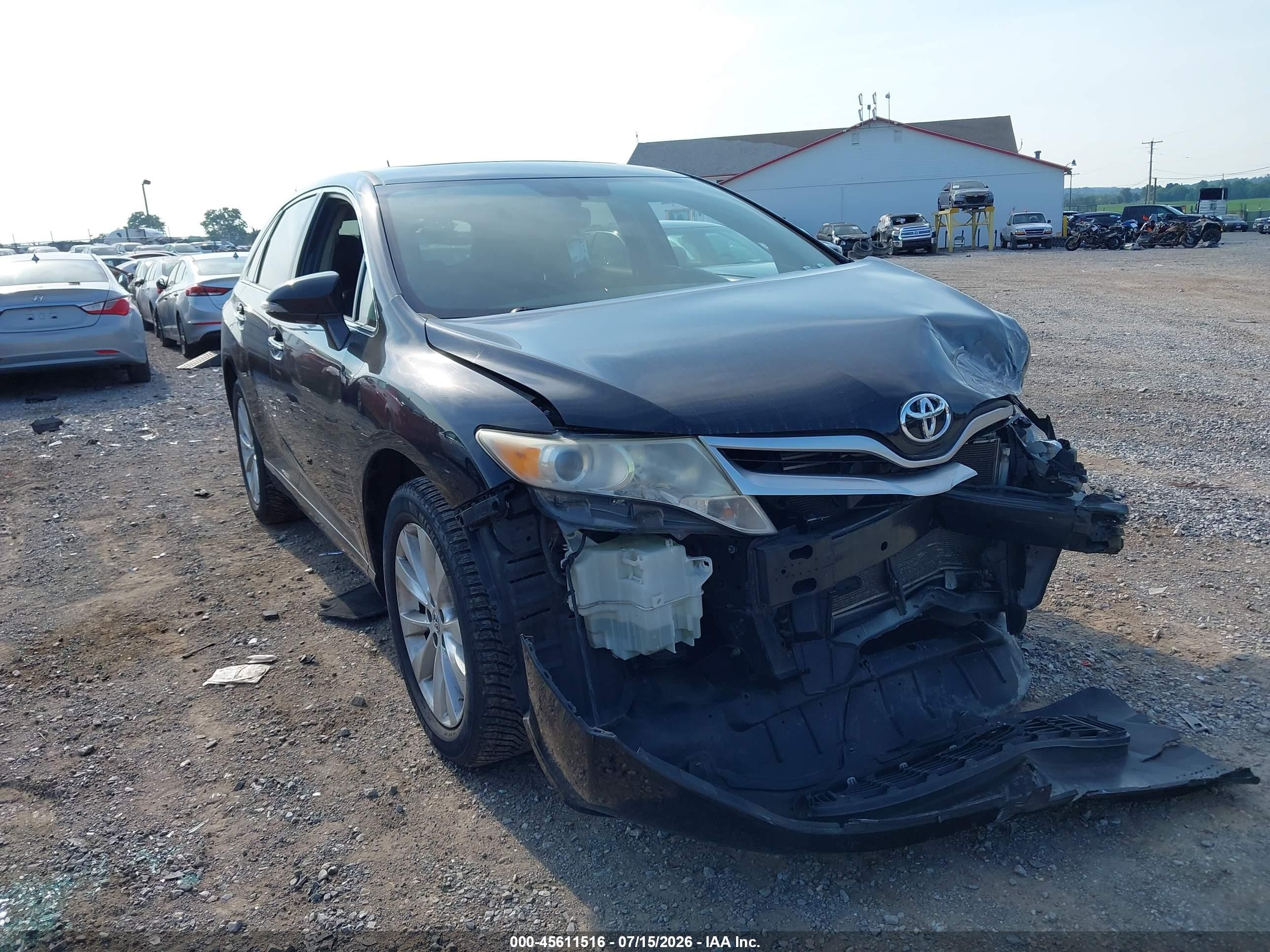 2014 Toyota Venza Xle Black vin: 4T3BA3BB6EU057294
