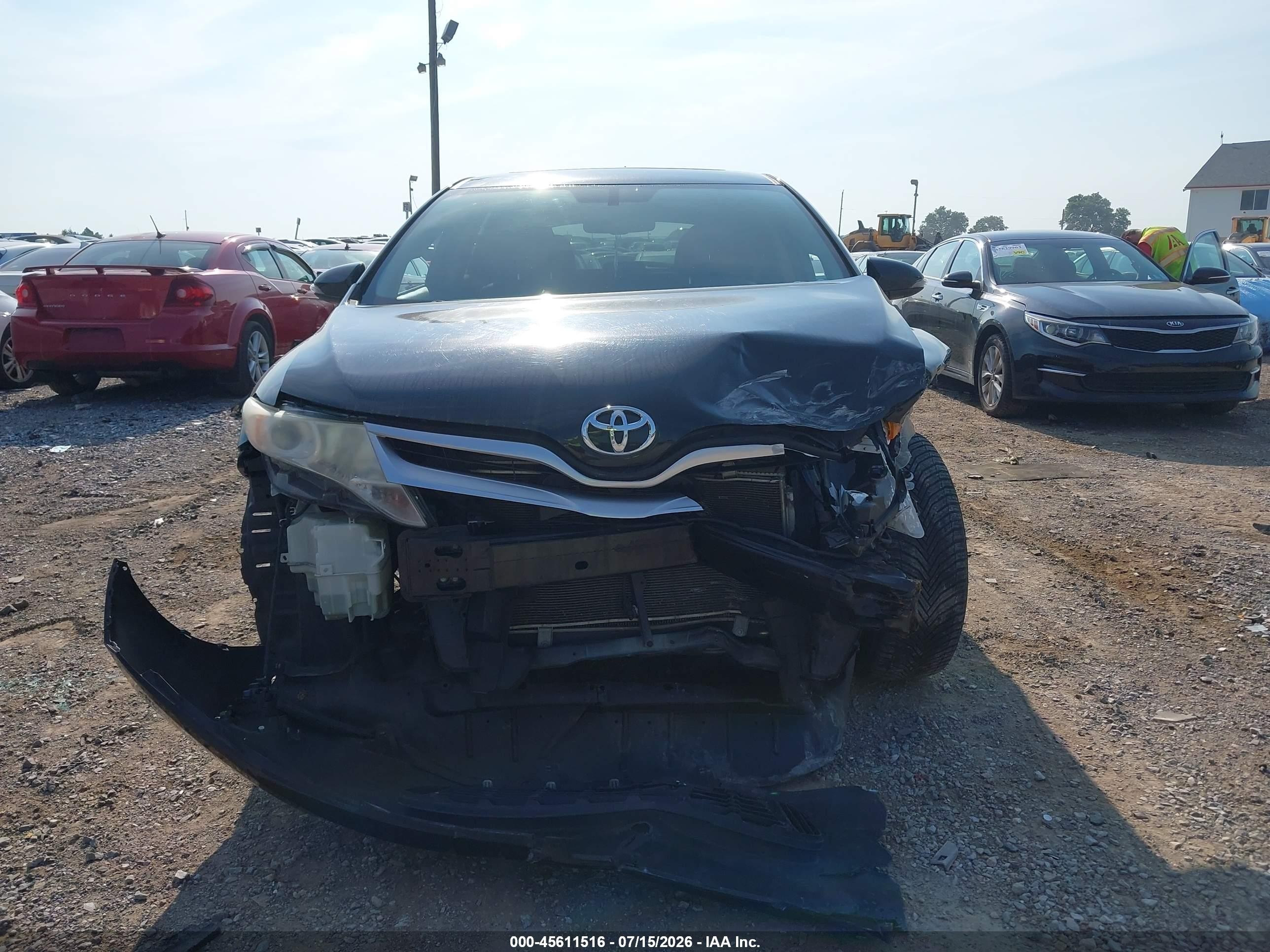 2014 Toyota Venza Xle Black vin: 4T3BA3BB6EU057294