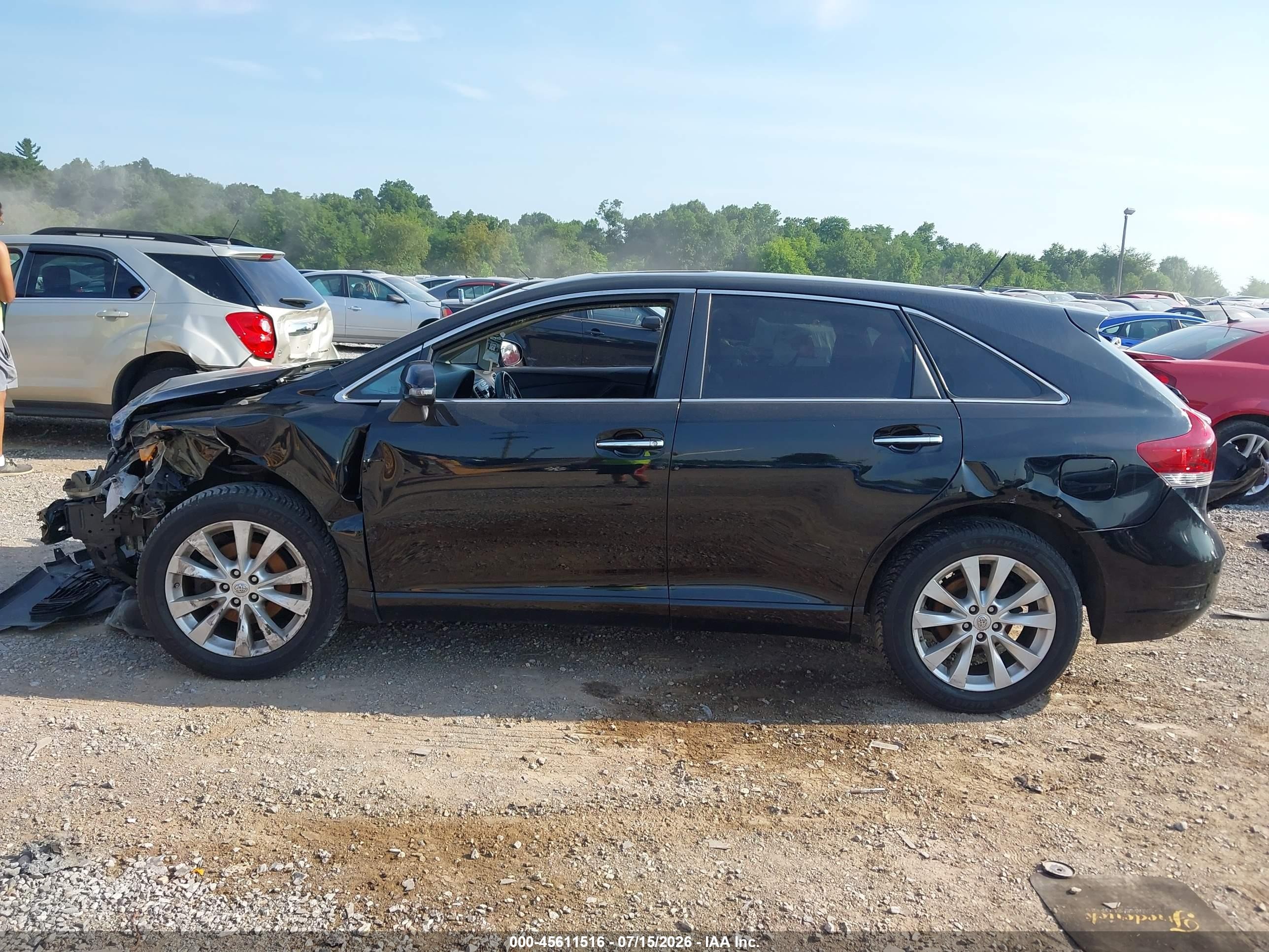 2014 Toyota Venza Xle Black vin: 4T3BA3BB6EU057294