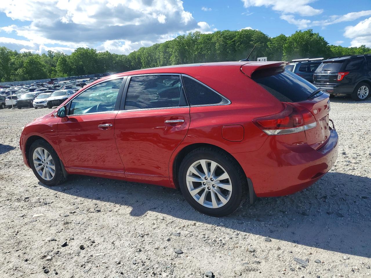 2014 Toyota Venza Xle Red vin: 4T3BA3BB6EU058185