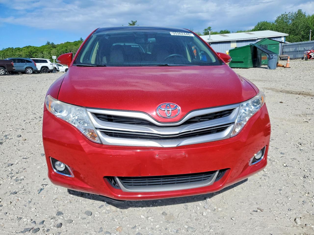 2014 Toyota Venza Xle Red vin: 4T3BA3BB6EU058185