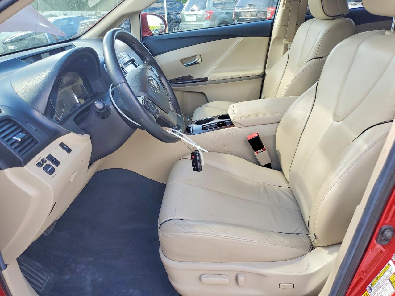 2014 Toyota Venza Xle Red vin: 4T3BA3BB6EU058185