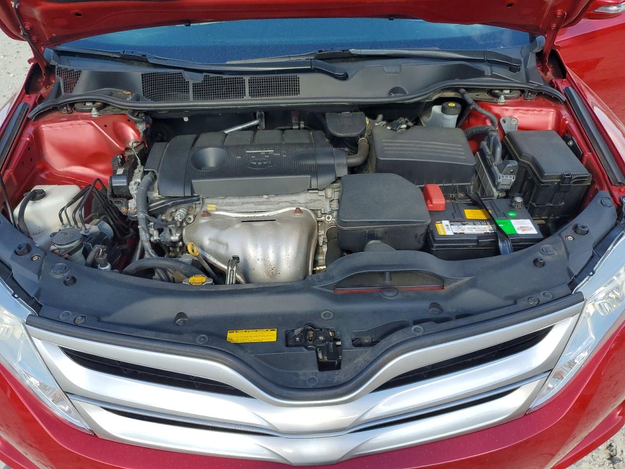 2014 Toyota Venza Xle Red vin: 4T3BA3BB6EU058185
