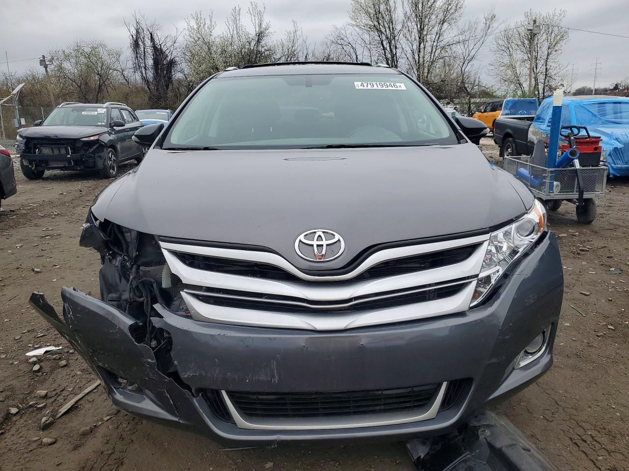 2015 Toyota Venza Le Угольный vin: 4T3BA3BB6FU075814