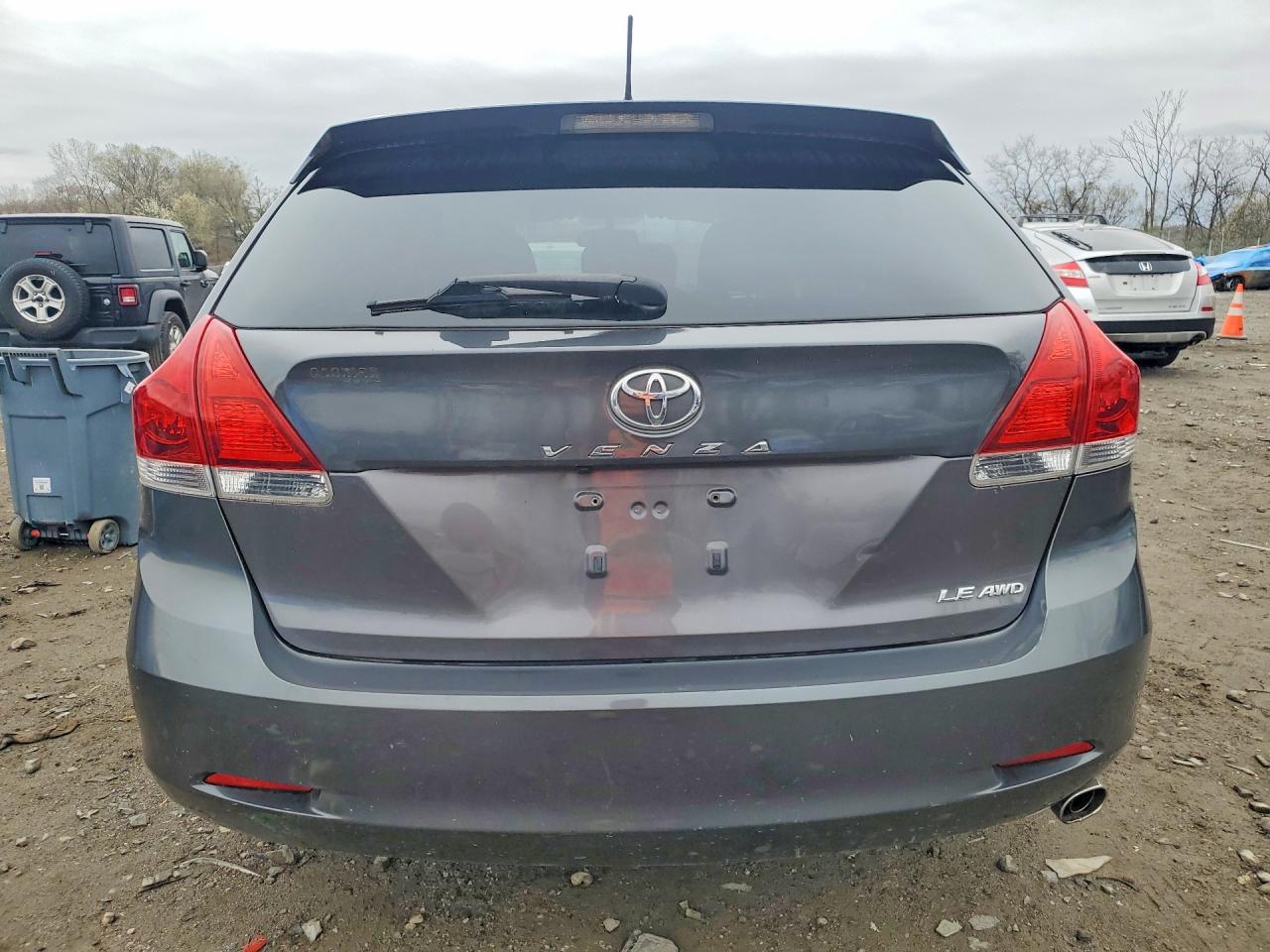 2015 Toyota Venza Le Угольный vin: 4T3BA3BB6FU075814