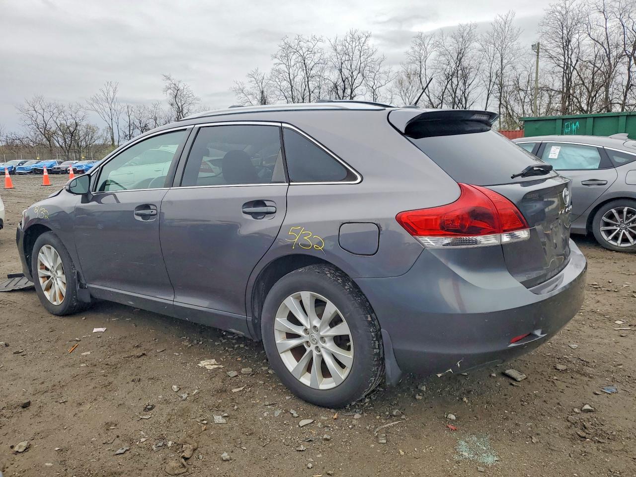 2015 Toyota Venza Le Угольный vin: 4T3BA3BB6FU075814
