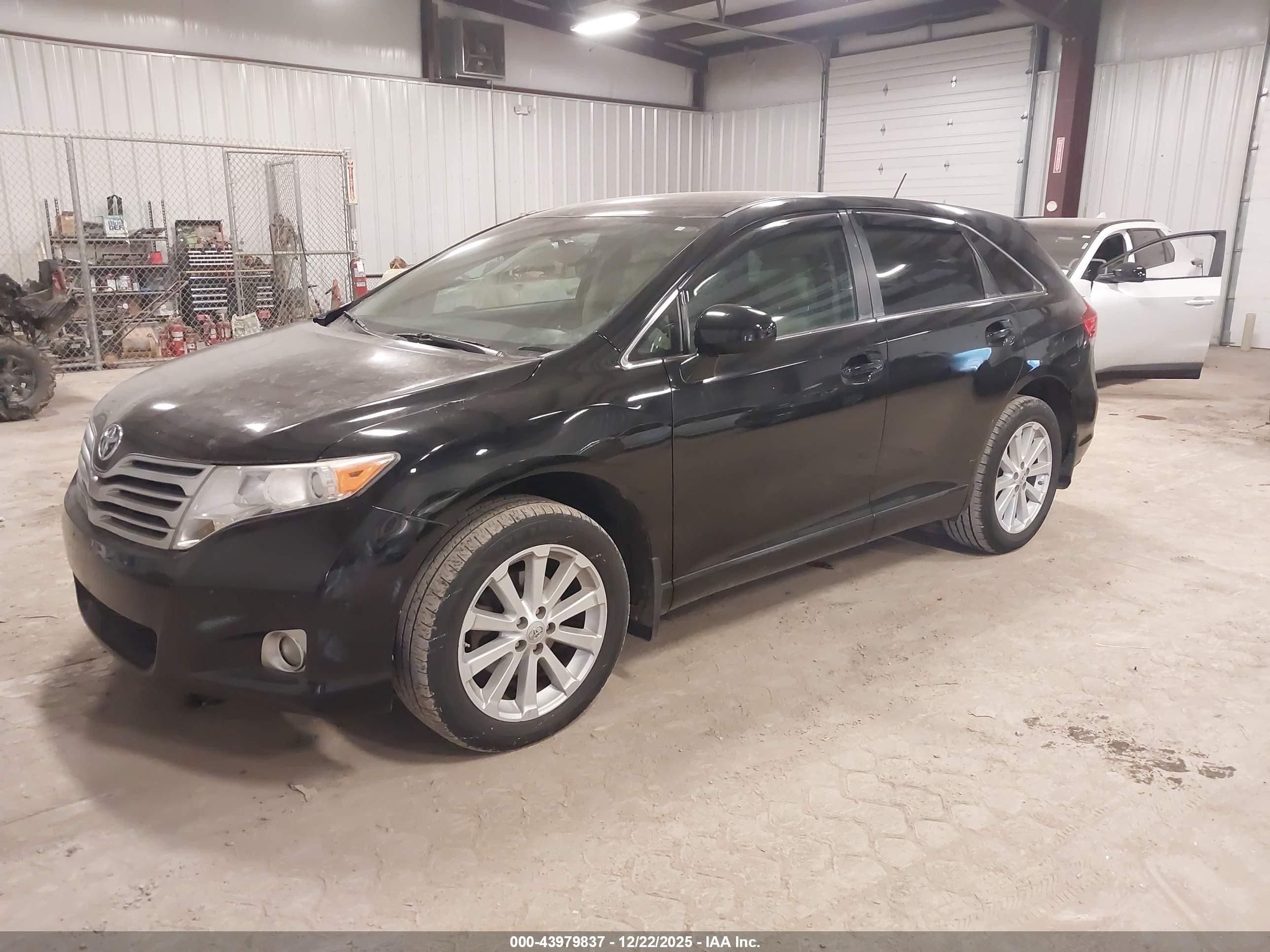 2012 Toyota Venza Le Black vin: 4T3BA3BB7CU029663