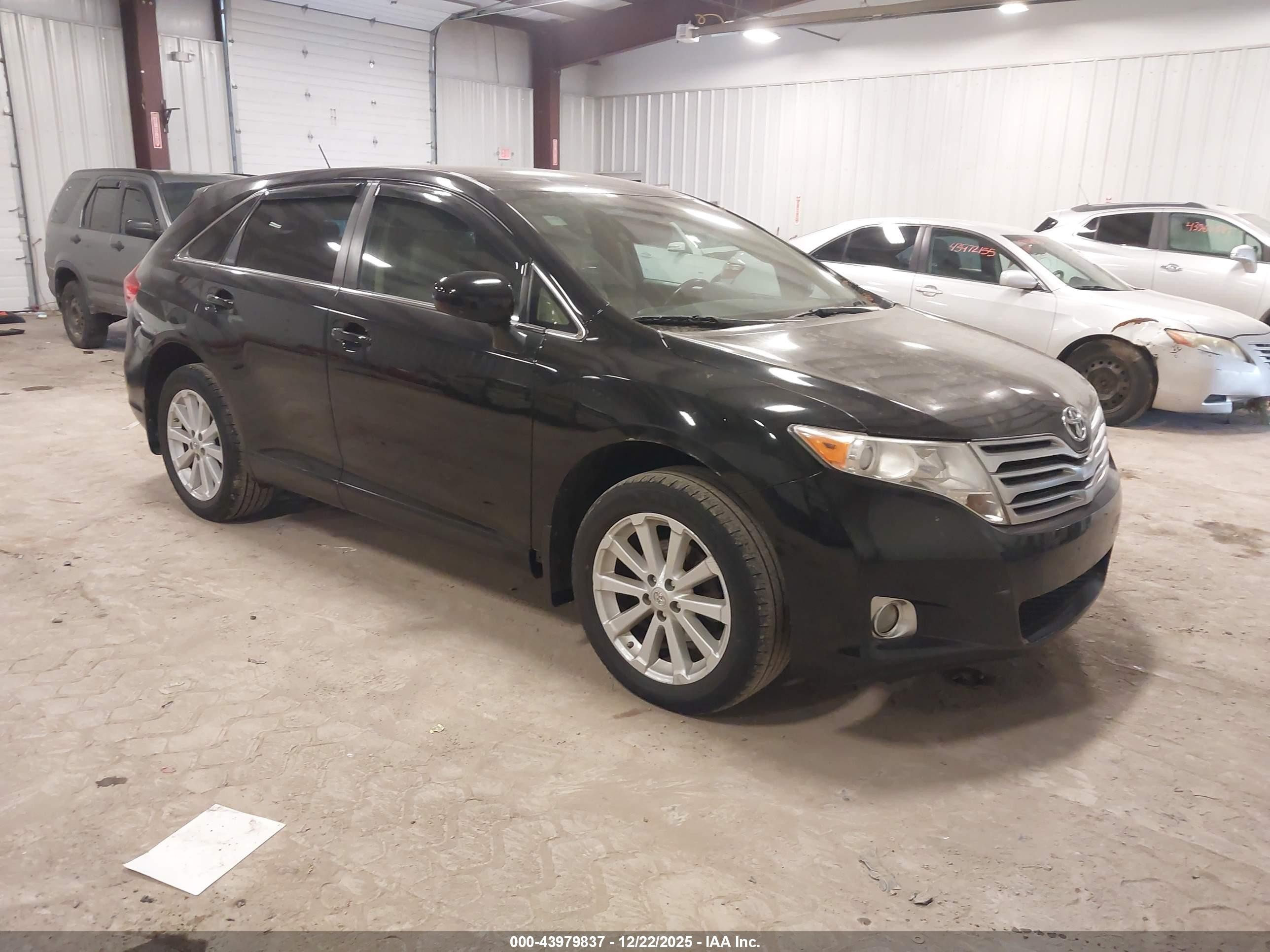 2012 Toyota Venza Le Black vin: 4T3BA3BB7CU029663