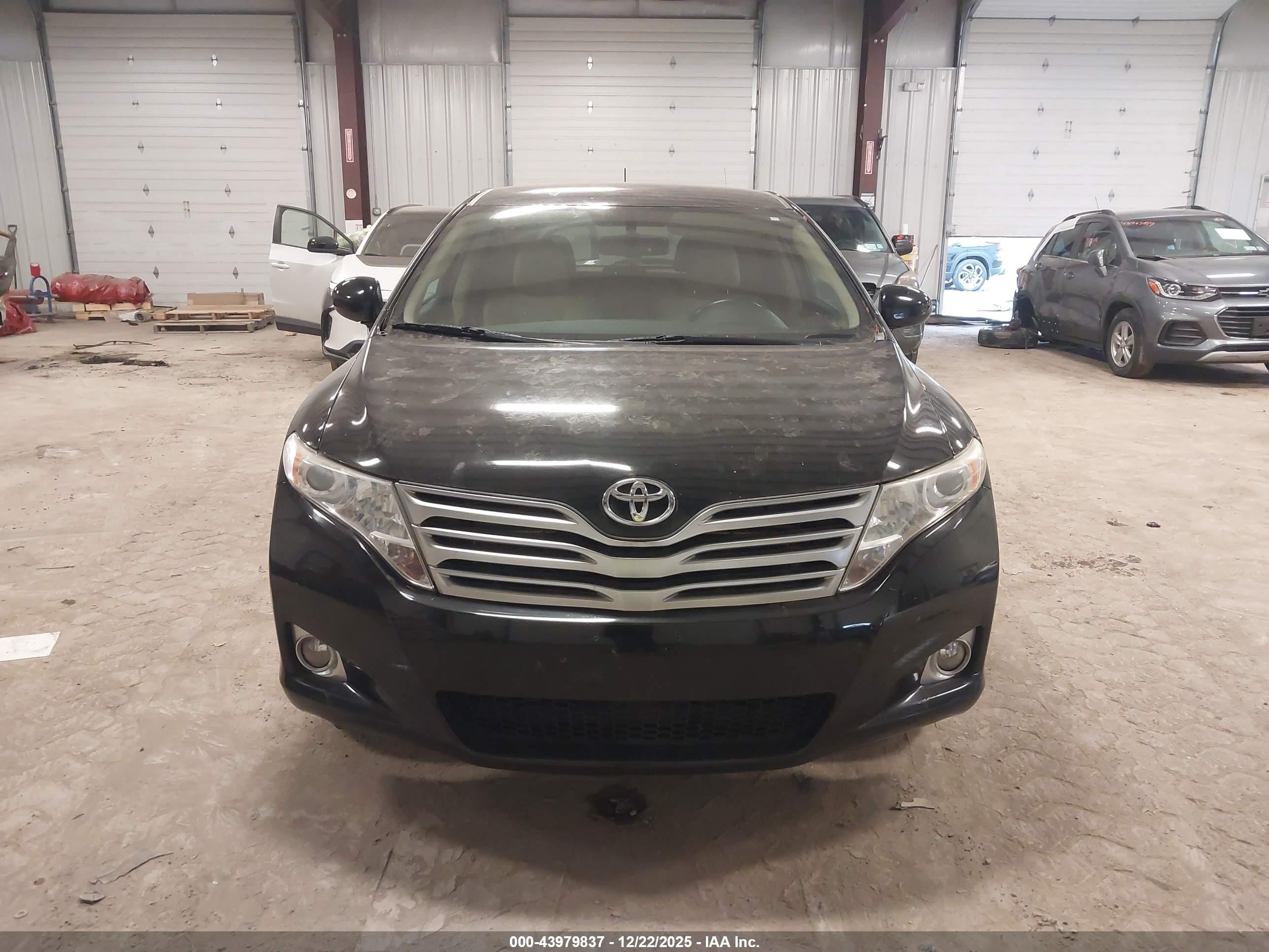 2012 Toyota Venza Le Black vin: 4T3BA3BB7CU029663