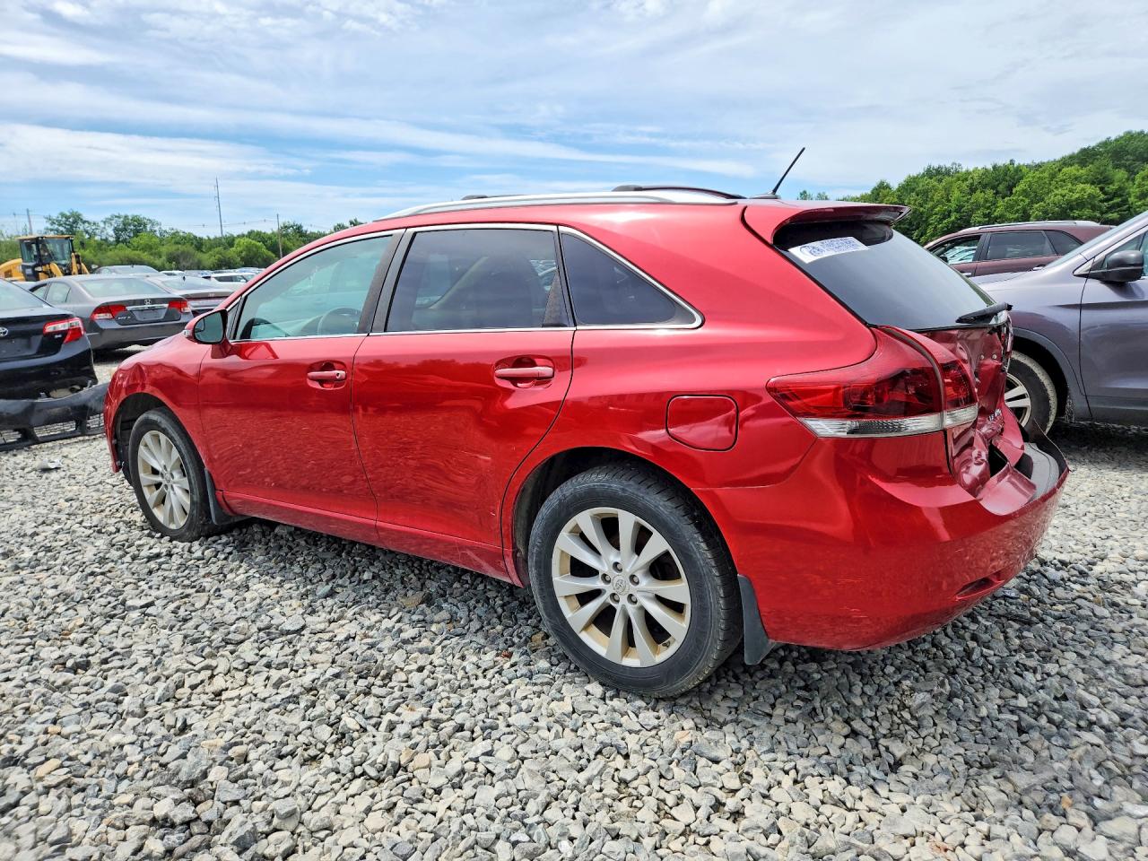 2013 Toyota Venza Le Red vin: 4T3BA3BB7DU036369