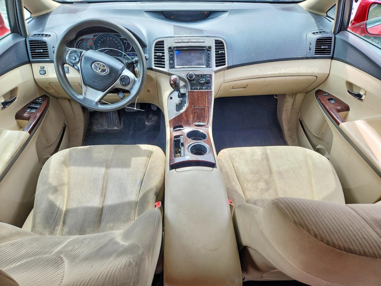 2013 Toyota Venza Le Red vin: 4T3BA3BB7DU036369