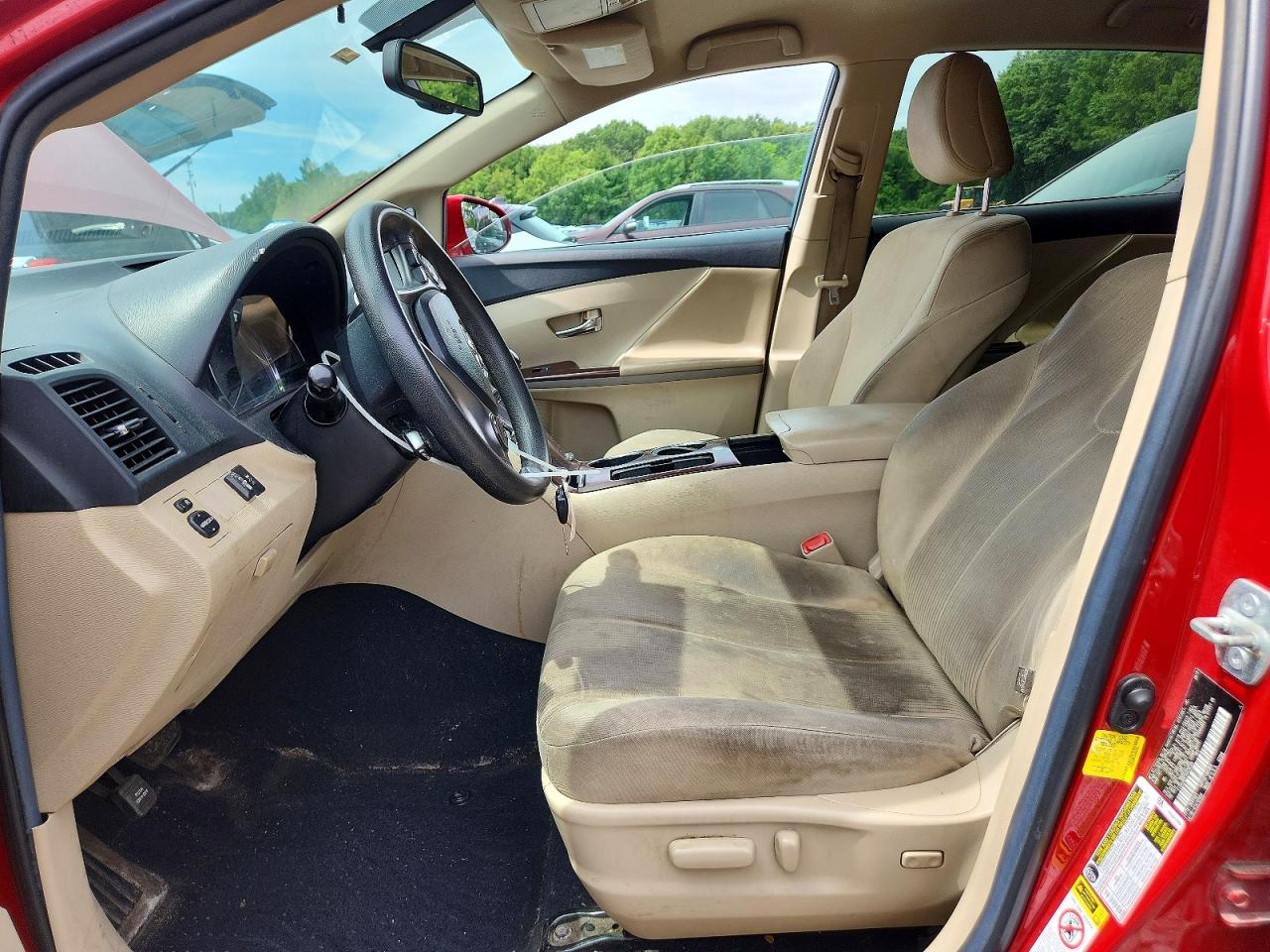2013 Toyota Venza Le Red vin: 4T3BA3BB7DU036369