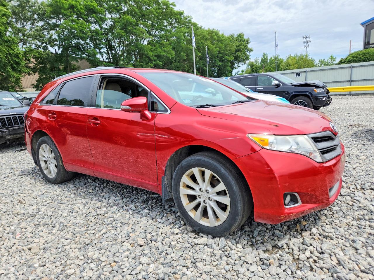 2013 Toyota Venza Le Red vin: 4T3BA3BB7DU036369
