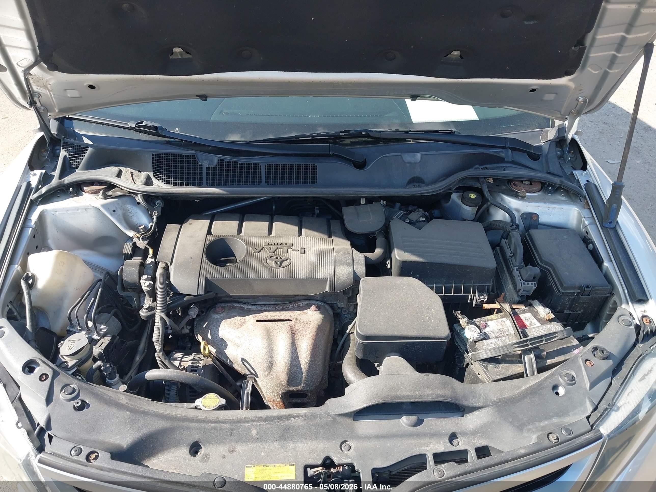 2013 Toyota Venza Le Silver vin: 4T3BA3BB7DU039403