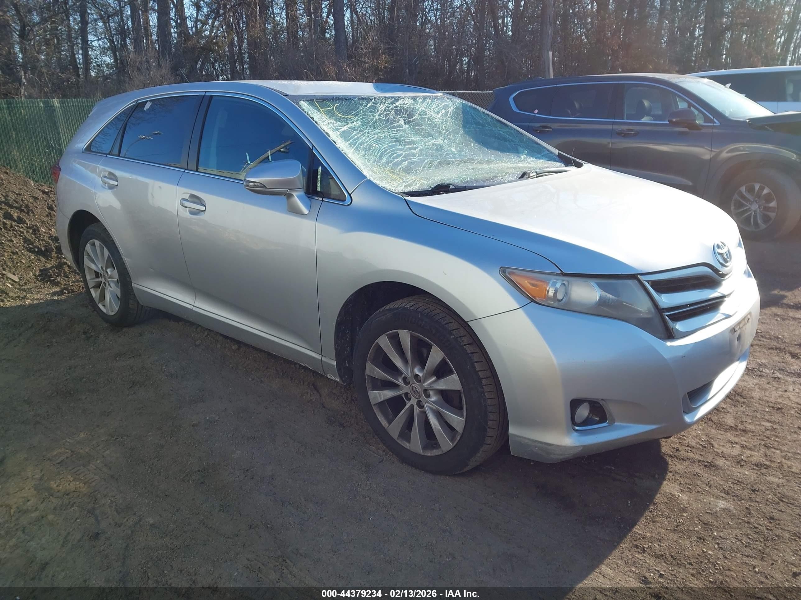 2013 Toyota Venza Le Silver vin: 4T3BA3BB7DU043712