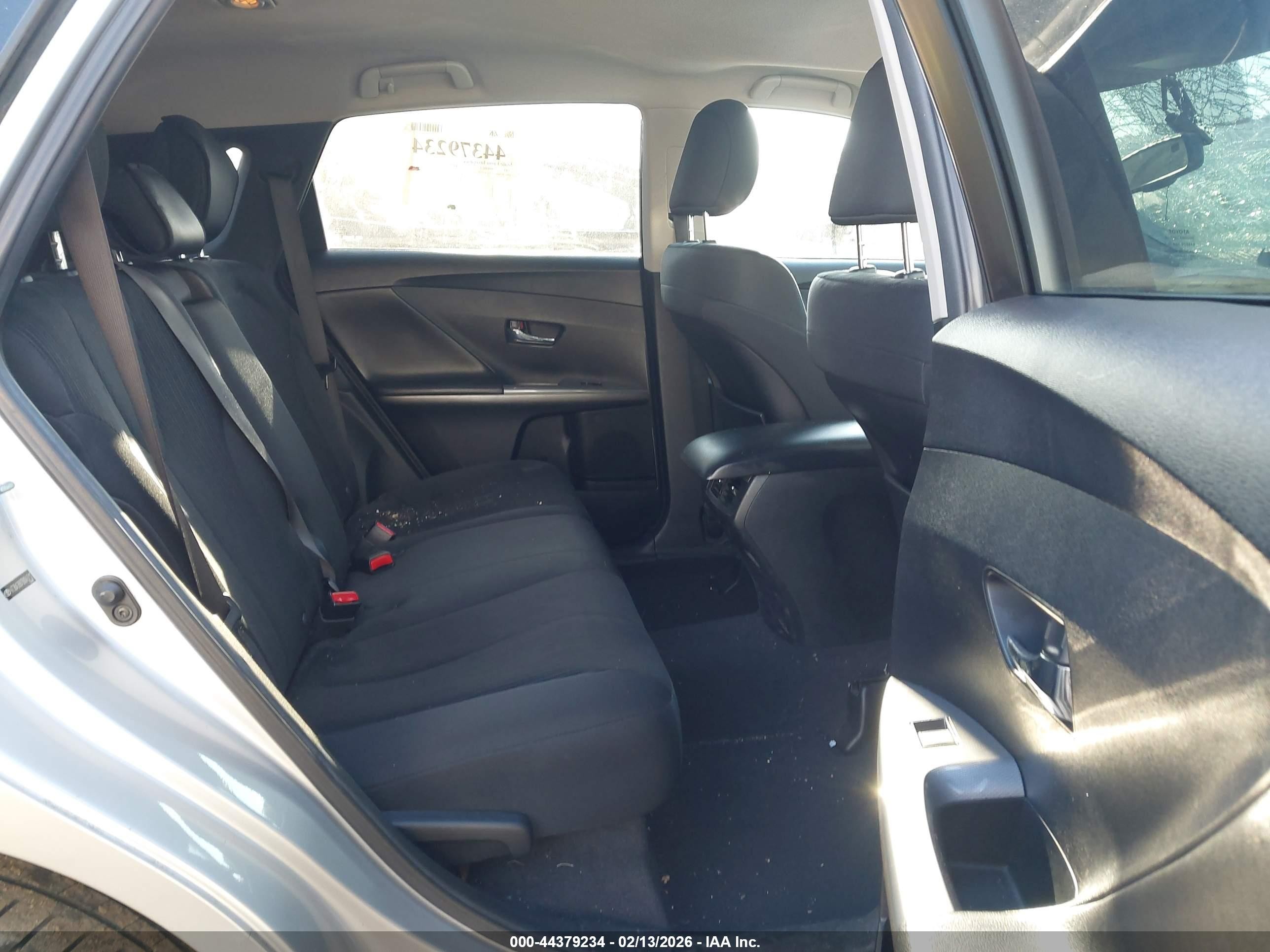 2013 Toyota Venza Le Silver vin: 4T3BA3BB7DU043712