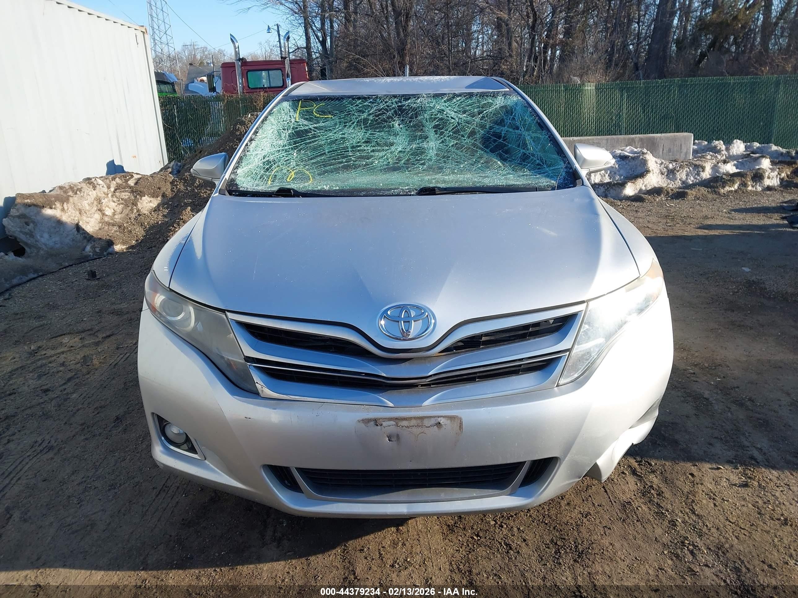2013 Toyota Venza Le Silver vin: 4T3BA3BB7DU043712
