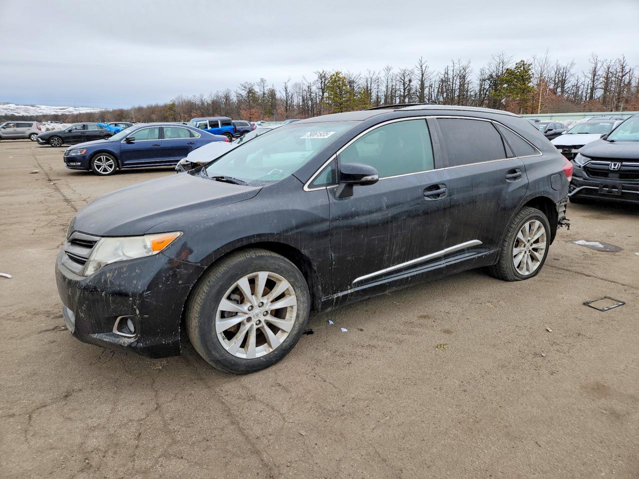 2013 Toyota Venza Le Black vin: 4T3BA3BB7DU048358