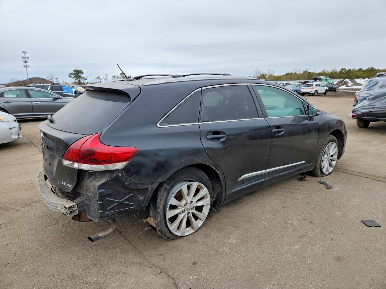 2013 Toyota Venza Le Black vin: 4T3BA3BB7DU048358