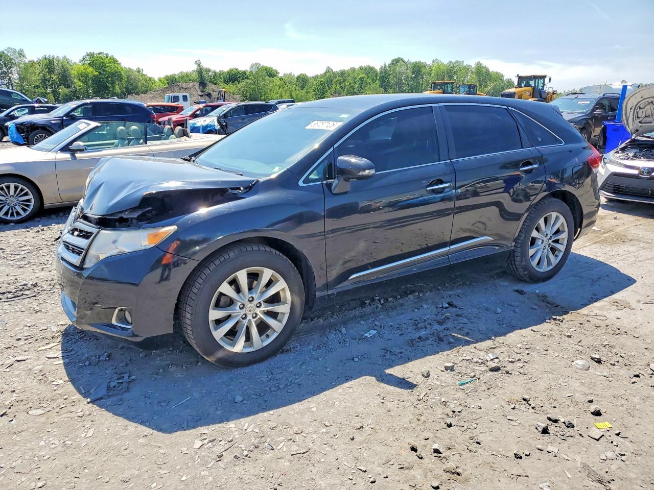 2014 Toyota Venza Xle Черный vin: 4T3BA3BB7EU050757