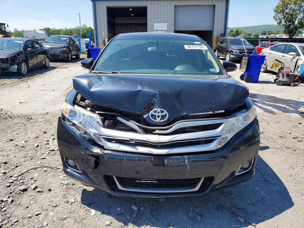 2014 Toyota Venza Xle Черный vin: 4T3BA3BB7EU050757