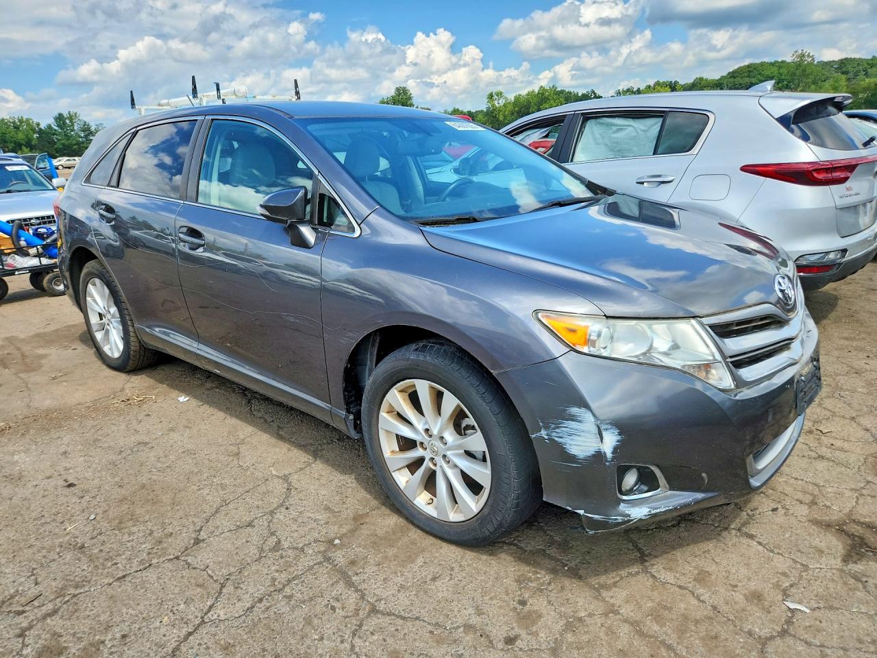 2014 Toyota Venza Le Gray vin: 4T3BA3BB7EU052251