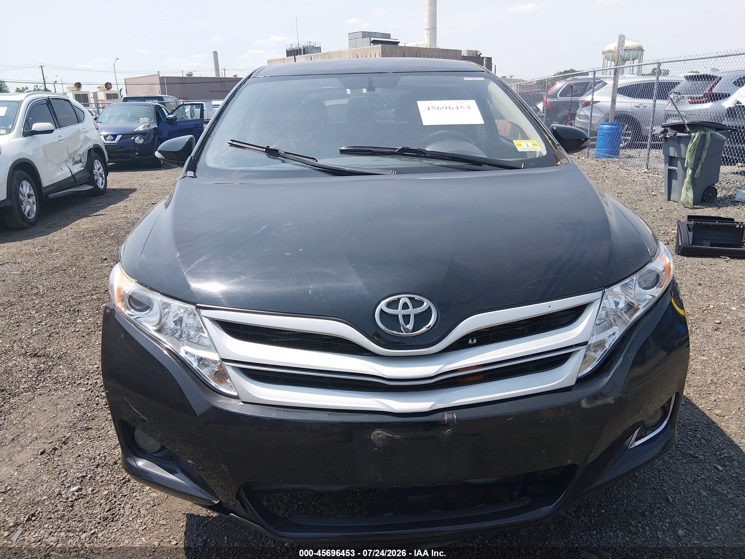 2014 Toyota Venza Xle Black vin: 4T3BA3BB7EU054100