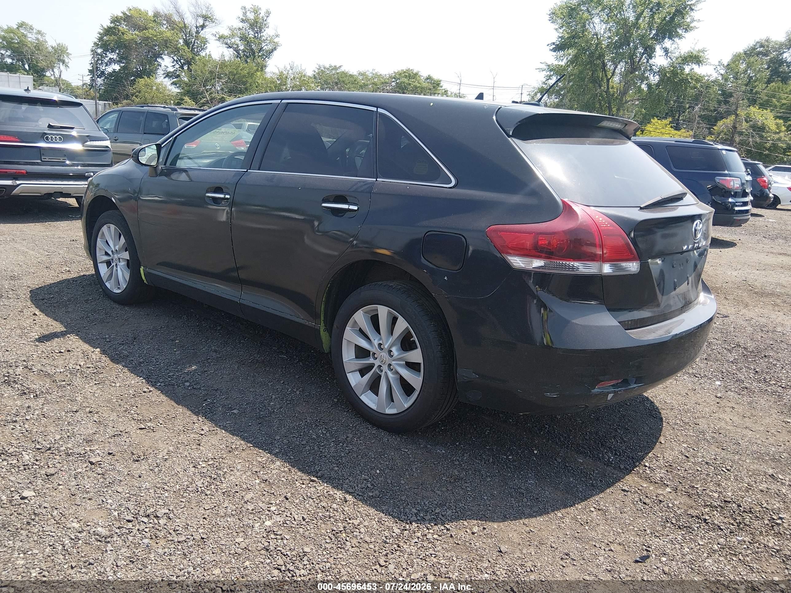 2014 Toyota Venza Xle Black vin: 4T3BA3BB7EU054100