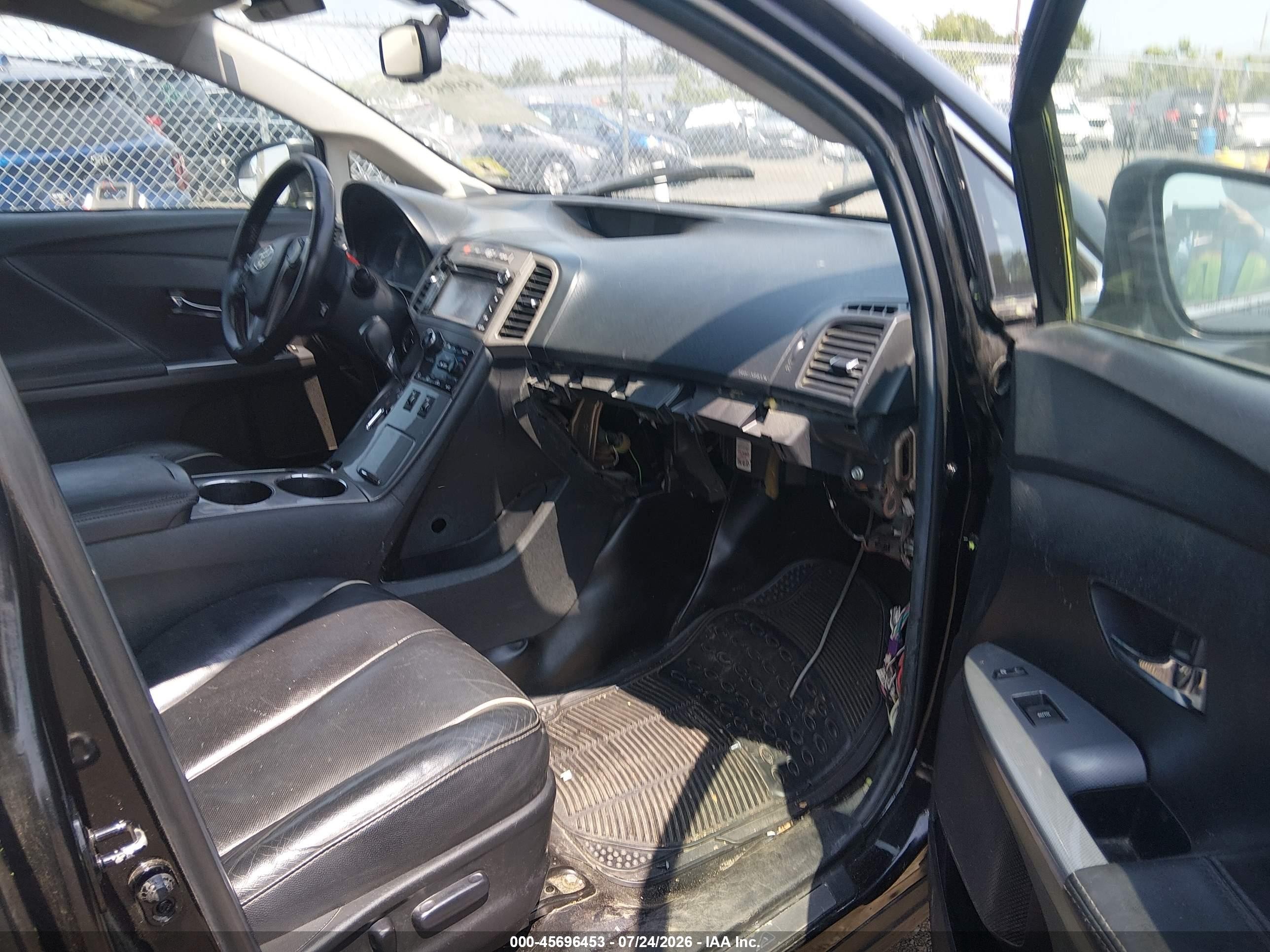 2014 Toyota Venza Xle Black vin: 4T3BA3BB7EU054100