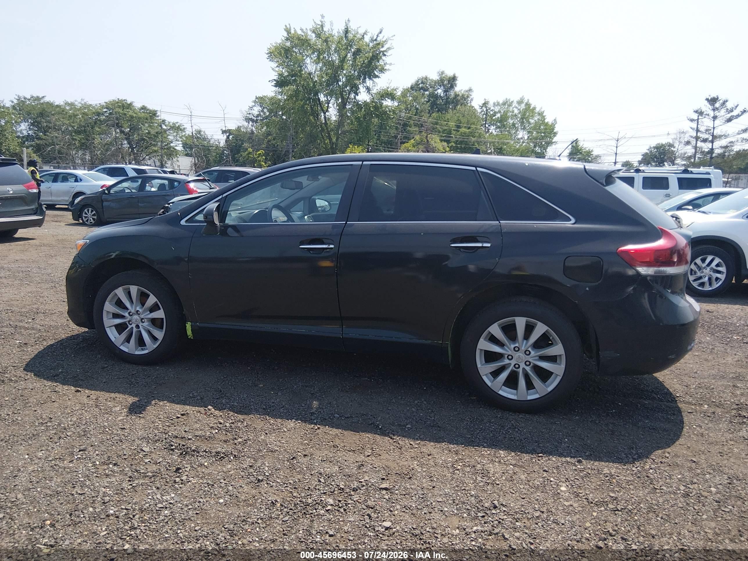 2014 Toyota Venza Xle Black vin: 4T3BA3BB7EU054100