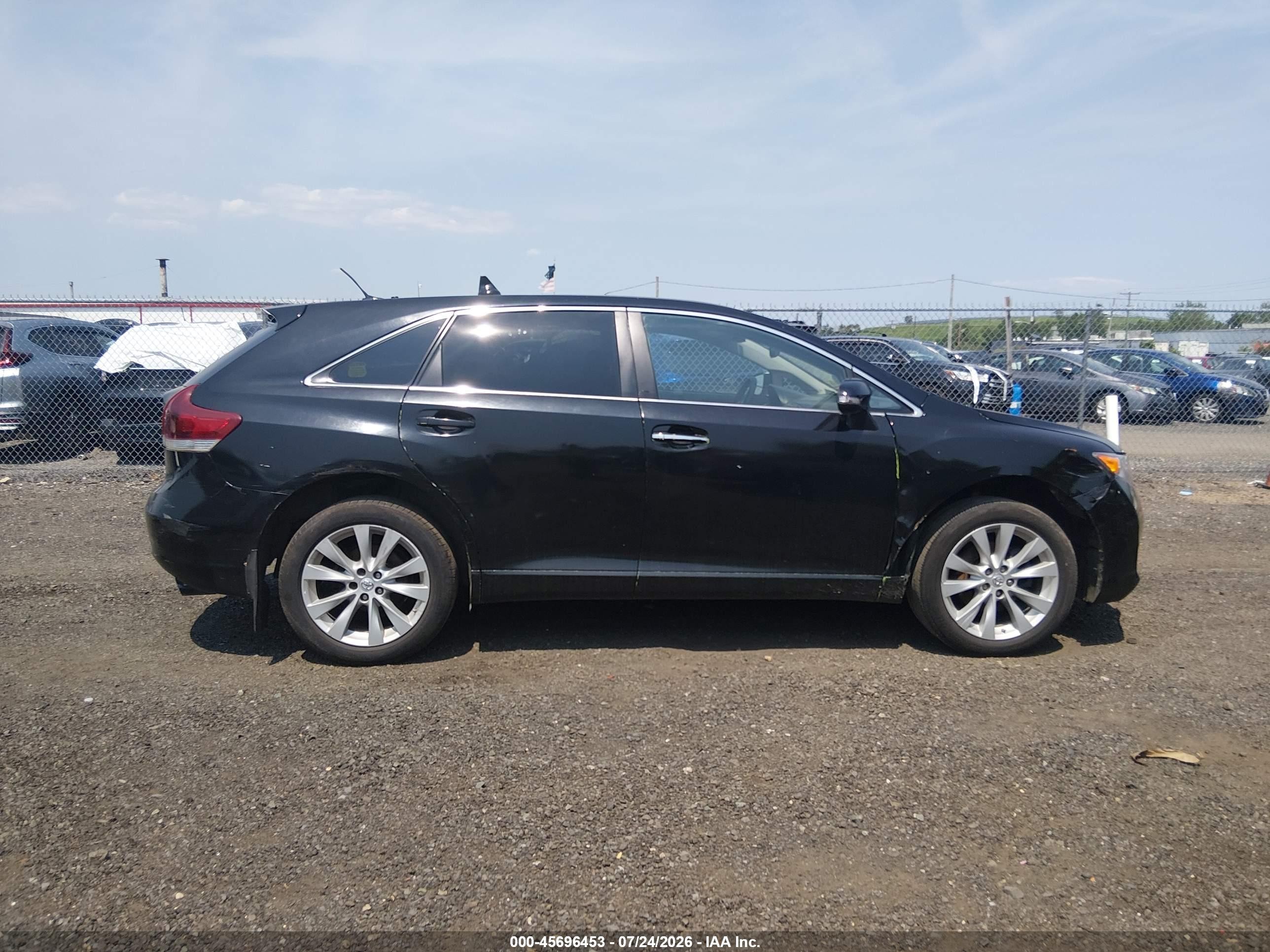2014 Toyota Venza Xle Black vin: 4T3BA3BB7EU054100