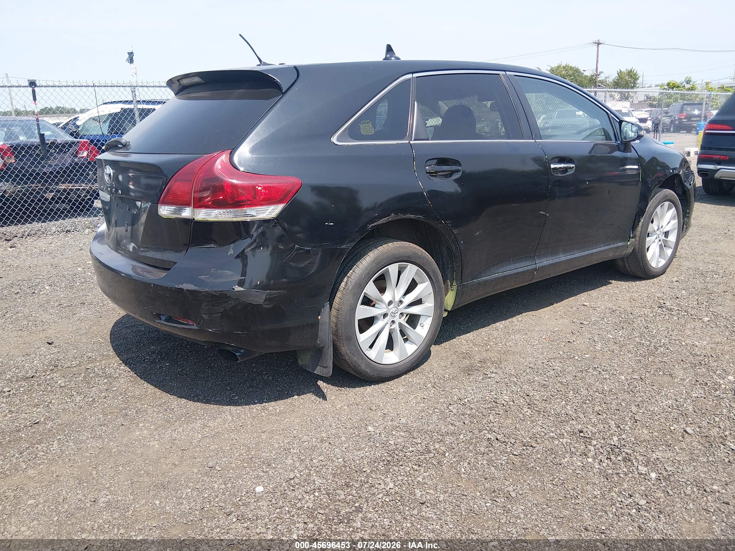 2014 Toyota Venza Xle Black vin: 4T3BA3BB7EU054100