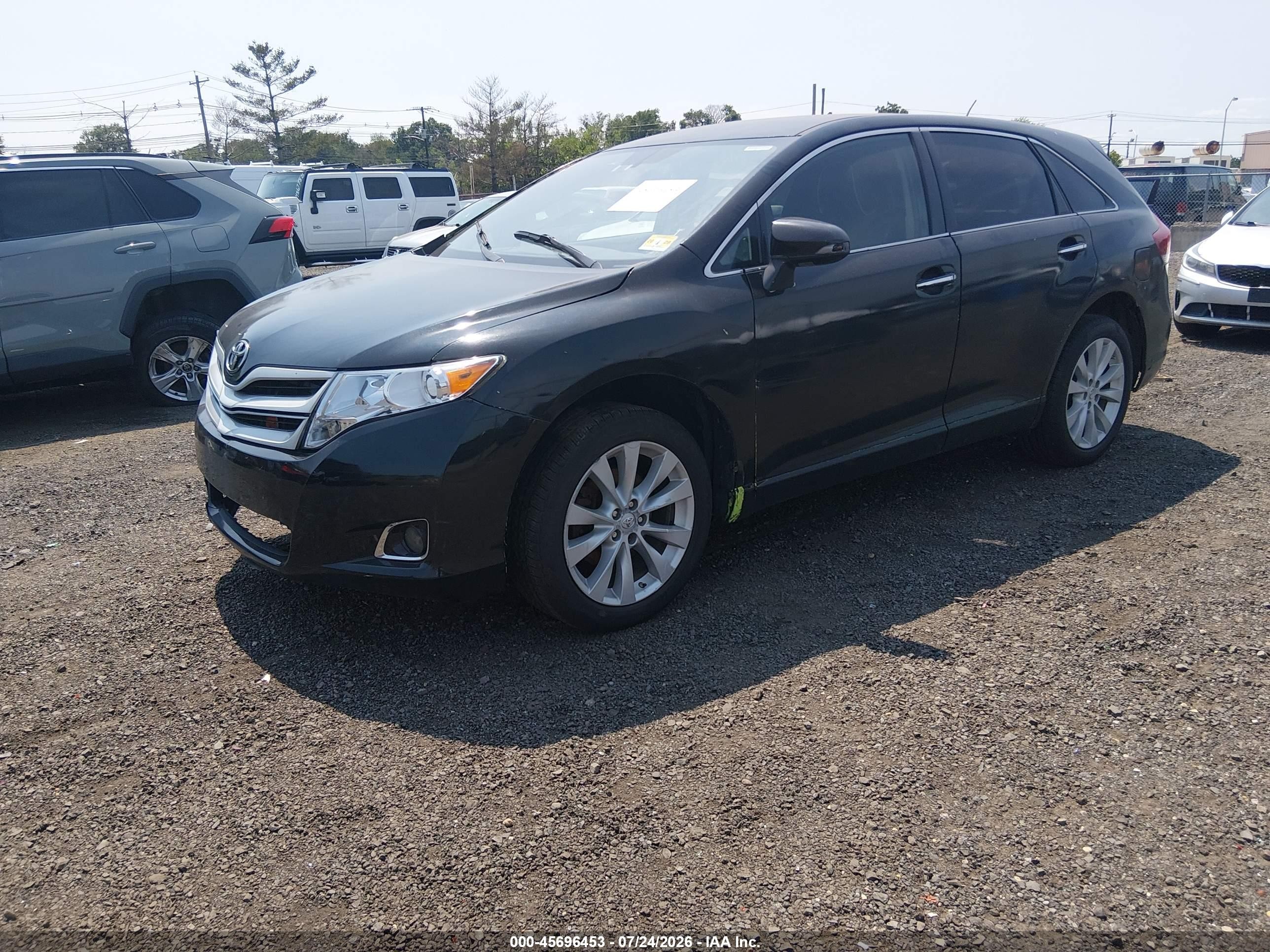2014 Toyota Venza Xle Black vin: 4T3BA3BB7EU054100