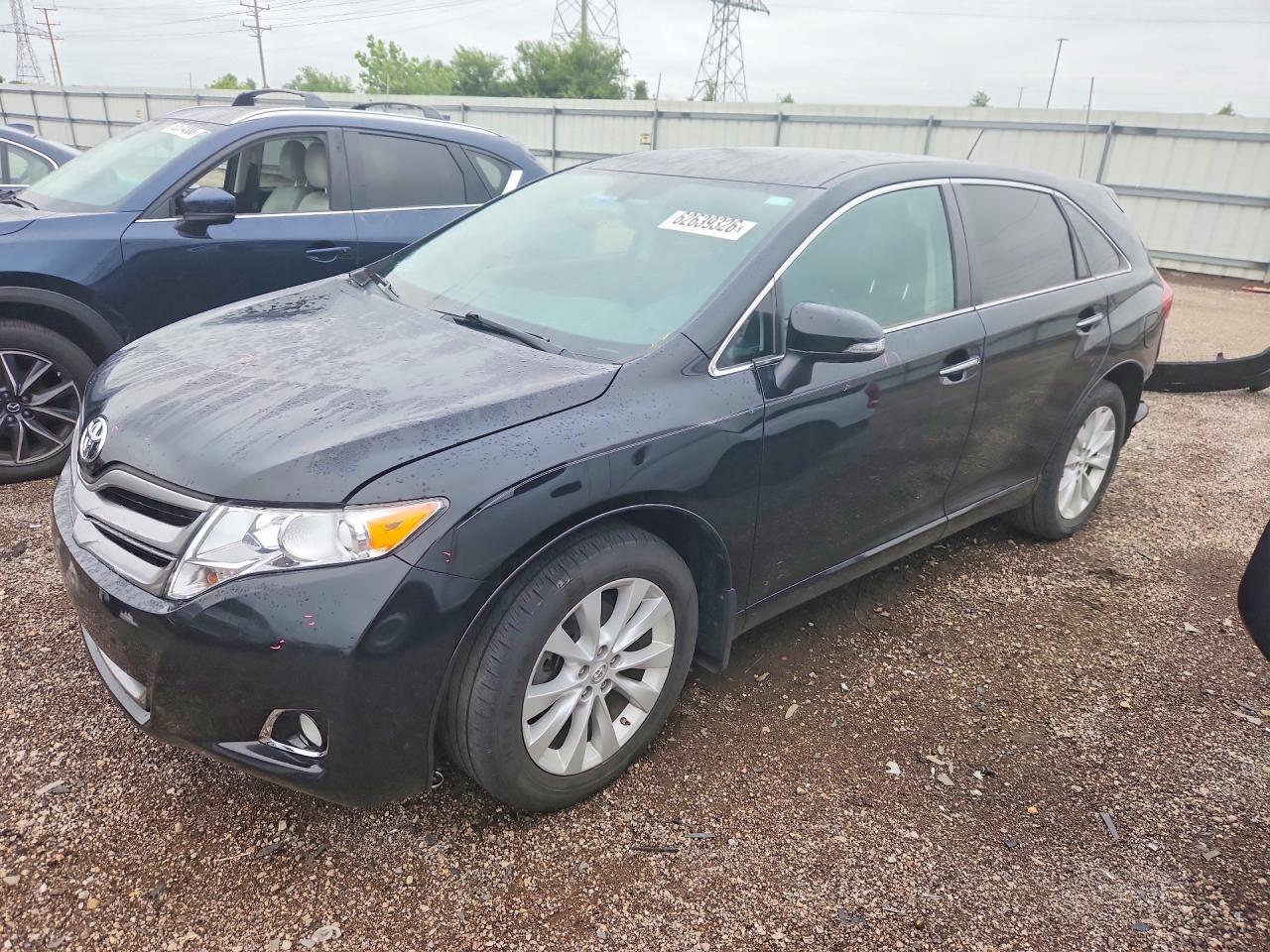 2014 Toyota Venza Xle Black vin: 4T3BA3BB7EU057501