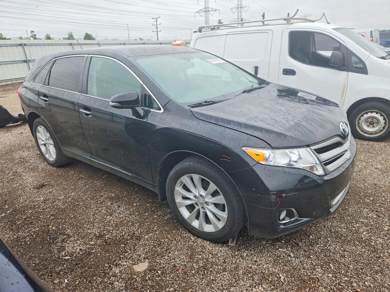2014 Toyota Venza Xle Black vin: 4T3BA3BB7EU057501