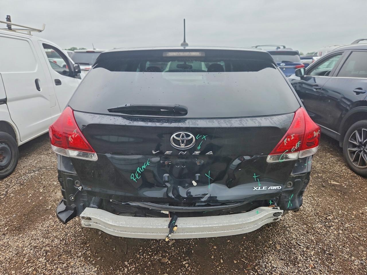 2014 Toyota Venza Xle Black vin: 4T3BA3BB7EU057501