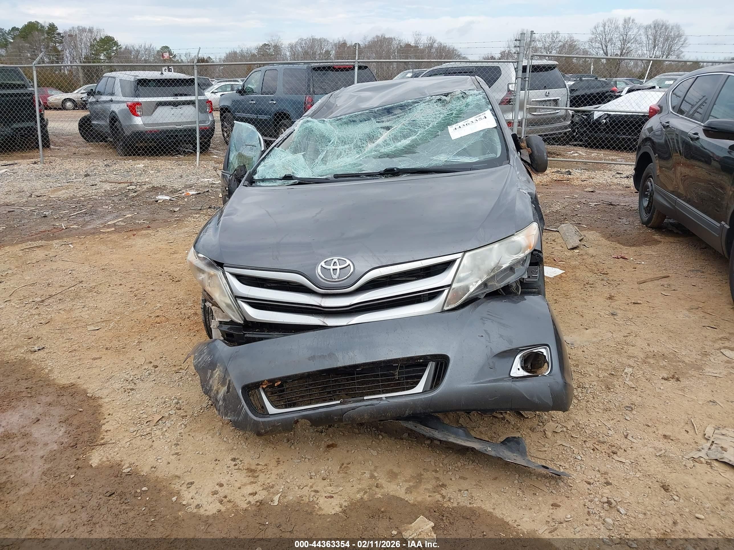 2014 Toyota Venza Le Gray vin: 4T3BA3BB7EU063735