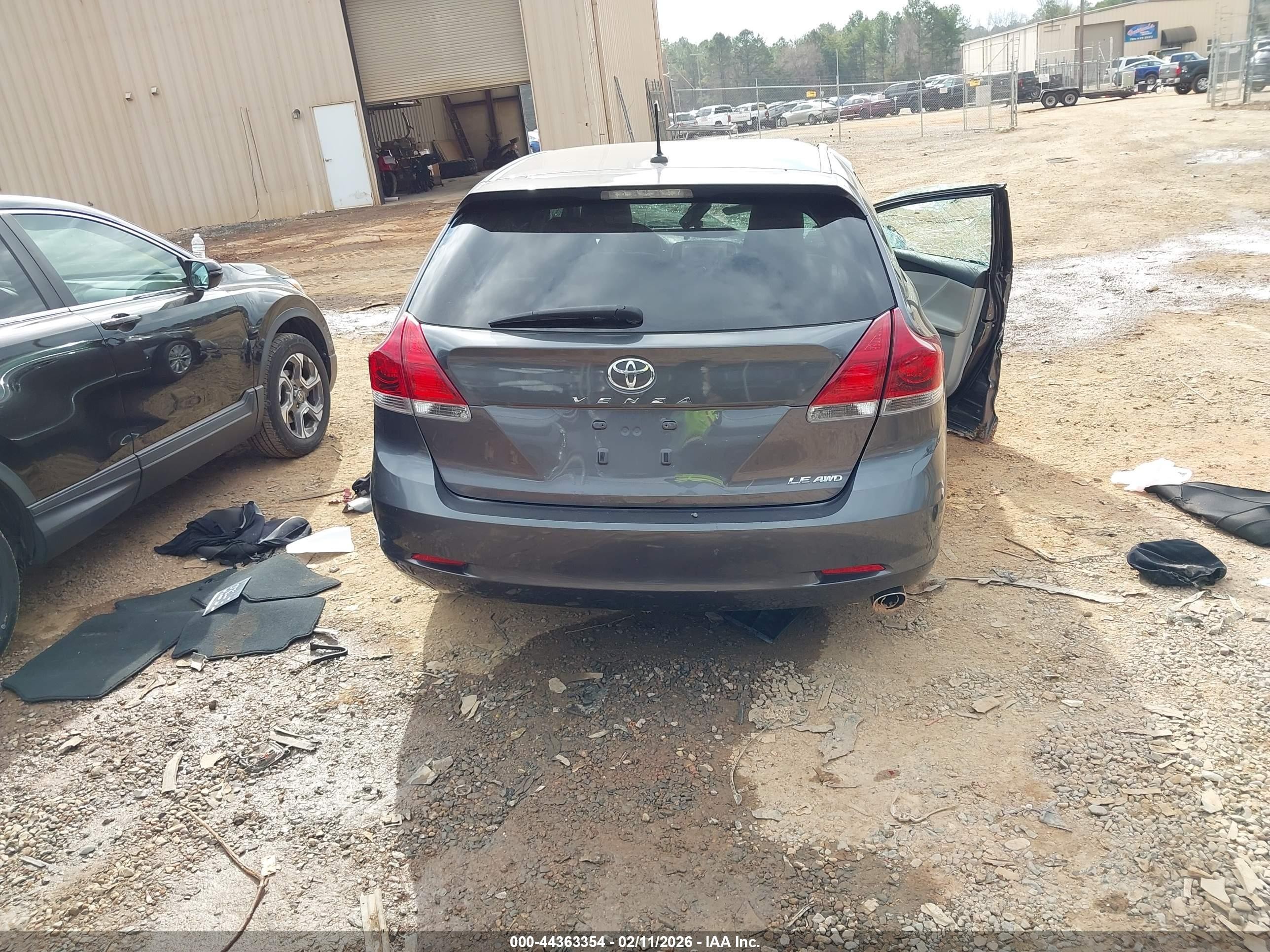 2014 Toyota Venza Le Gray vin: 4T3BA3BB7EU063735