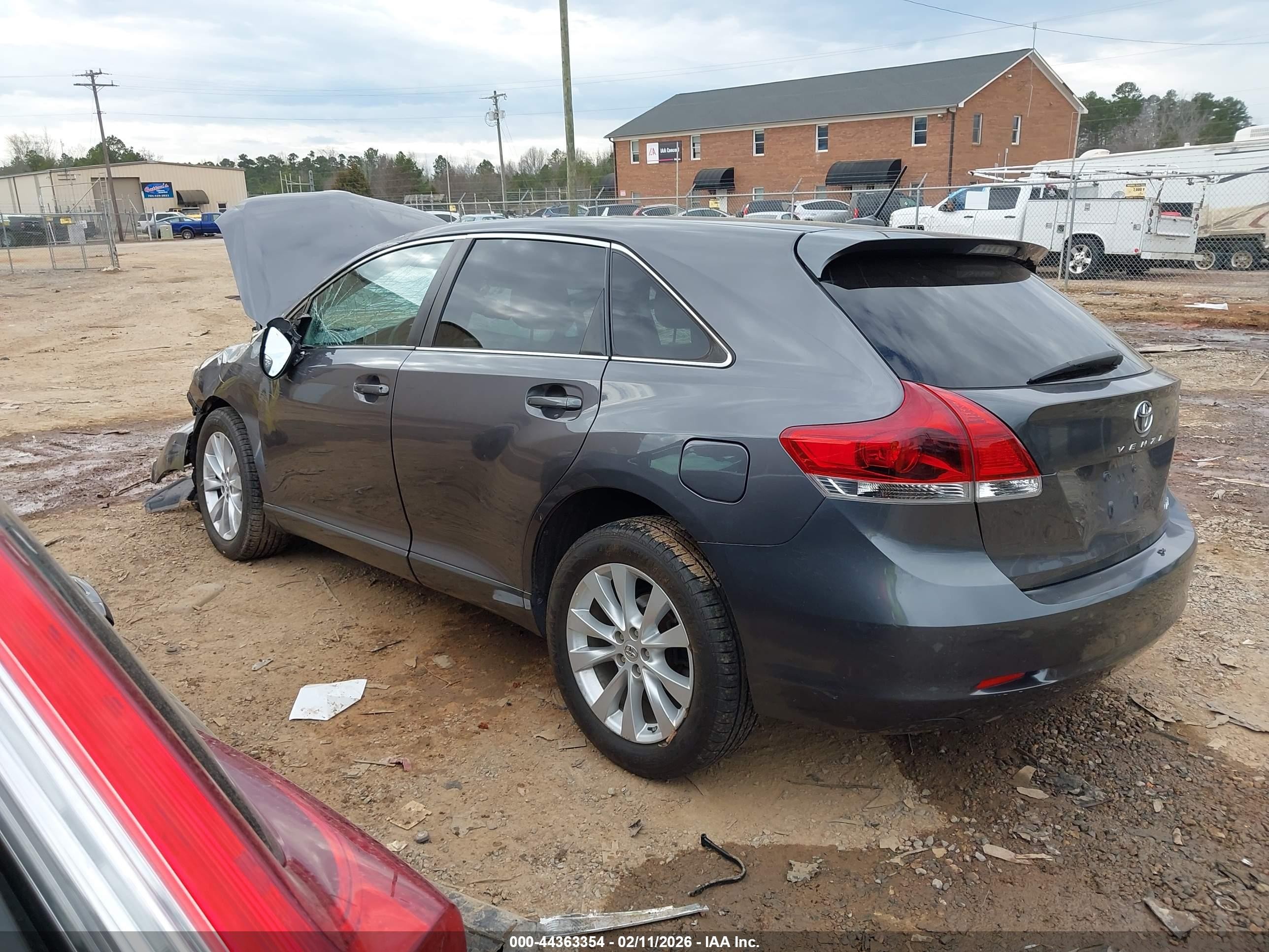 2014 Toyota Venza Le Gray vin: 4T3BA3BB7EU063735