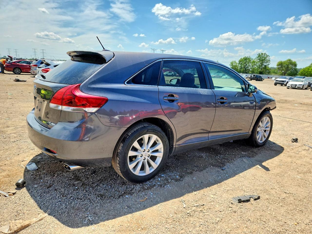 2015 Toyota Venza Le Blue vin: 4T3BA3BB7FU071724