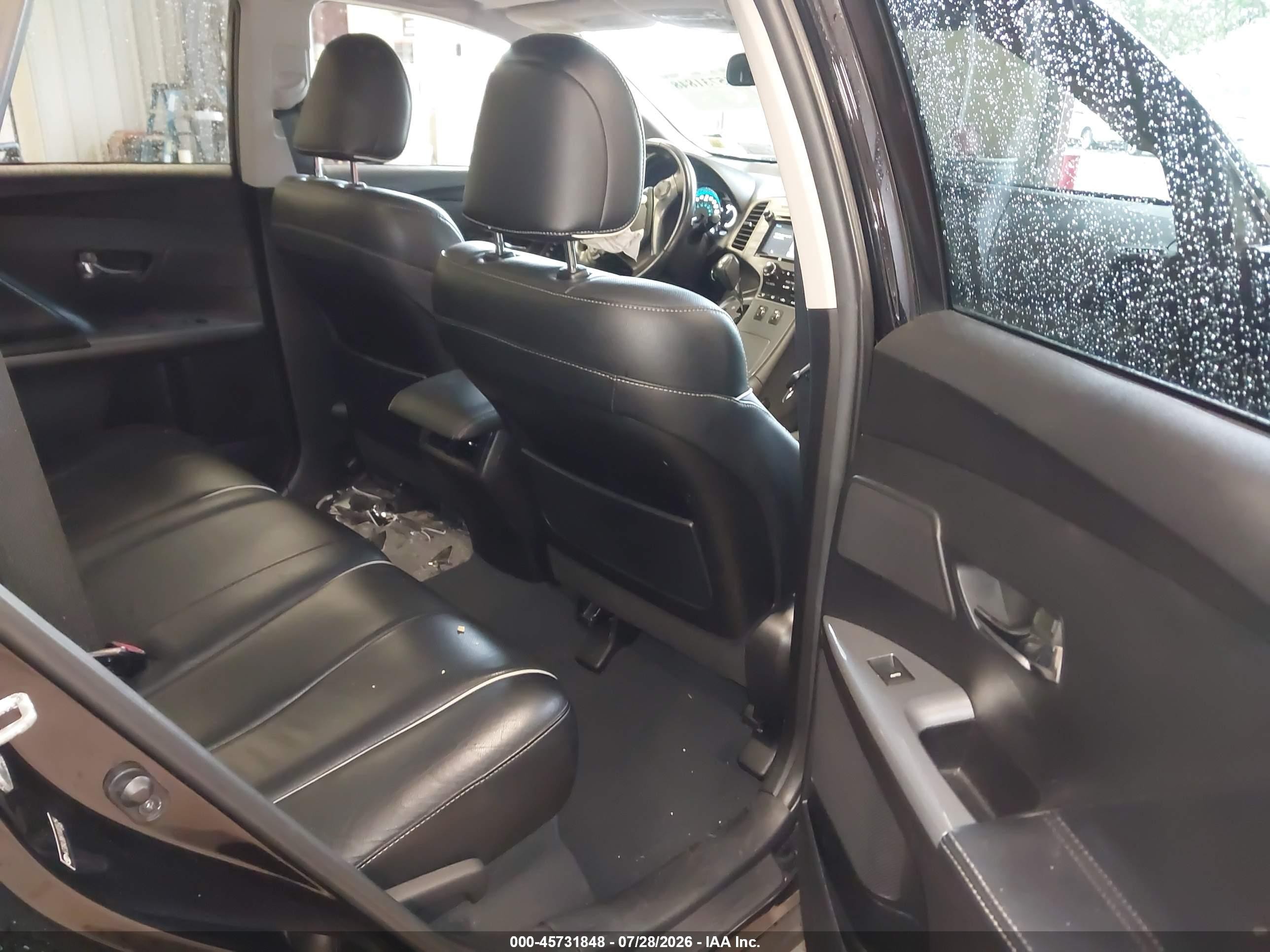2015 Toyota Venza Xle Black vin: 4T3BA3BB7FU074154
