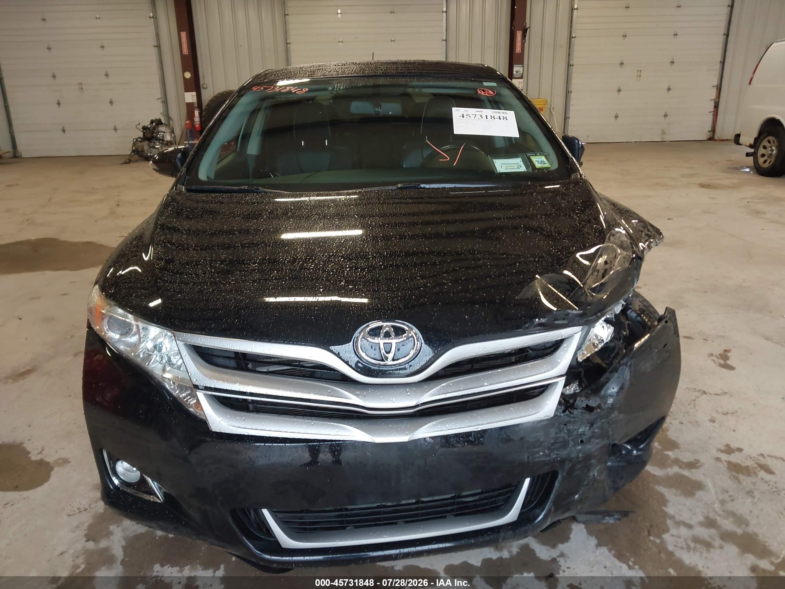 2015 Toyota Venza Xle Black vin: 4T3BA3BB7FU074154