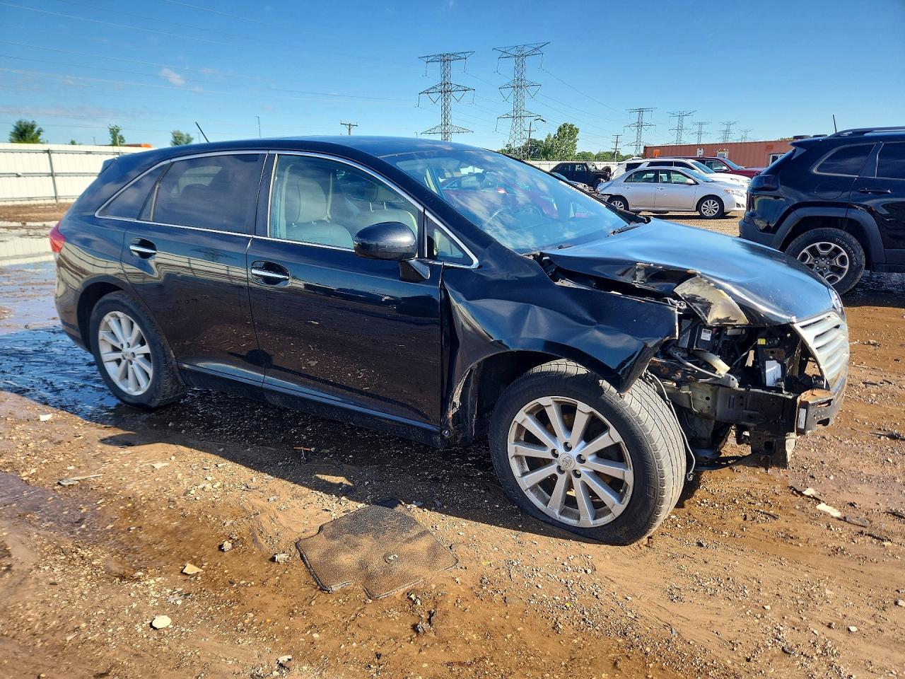 2010 Toyota Venza Awd 4cyl Черный vin: 4T3BA3BB8AU010679